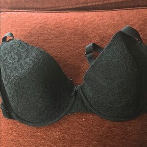 Smart & Sexy Black Seamless Push-Up Bra